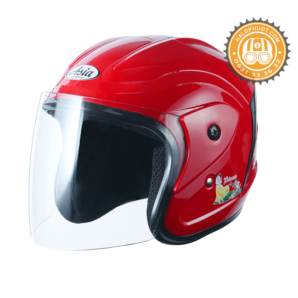 Nón bảo hiểm 3/4 trẻ em ASIA MT-122 có kính (Nhiều màu)