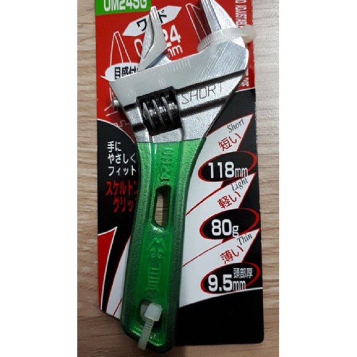 [HCM]Mỏ lết siêu nhỏ Lobtex Japan - Mỏ lết mini Lobster Nhật Bản UM-24SG - UM-24SG