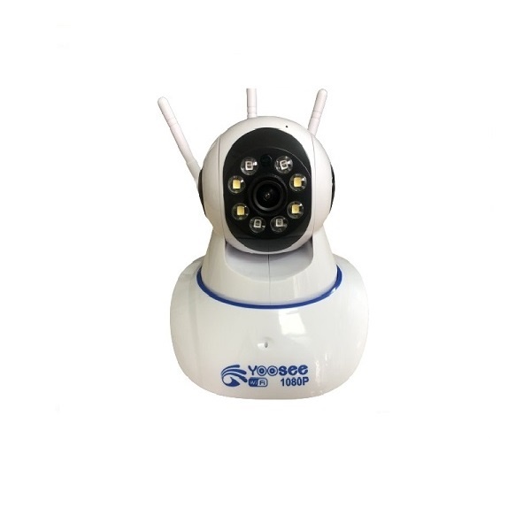 Camera yoosee 3 râu trong nhà ban đêm có màu full hd 1080p