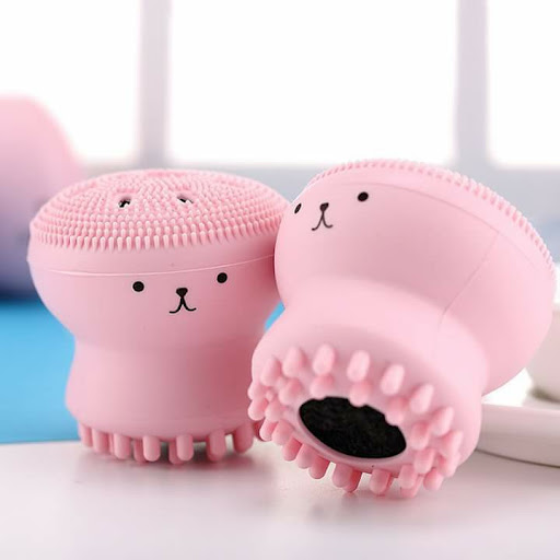Rửa mặt bạch tuộc silicon