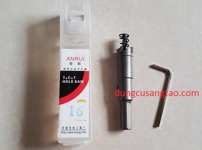 Mũi khoét sắt và khoét kim loại - TCT (high grade) D18mm