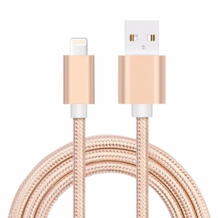 Cap18 - dây sạc iphone, android, type c dài 3m bọc dù, siêu dài, tiện lợi