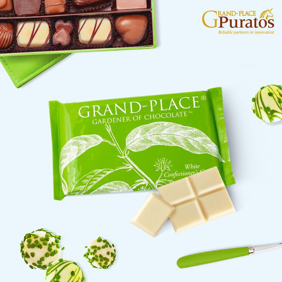 Lẻ 100g socola trắng Grand Place