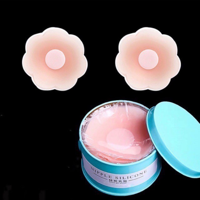 Hộp 5 đôi dán nhũ hoa - Dán ti silicon sử dụng nhiều lần - CAC38 3