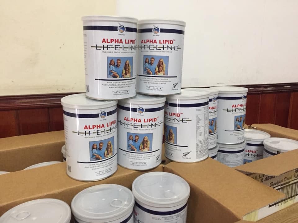 Combo 1 thùng sữa non Alpha Lipid Lifeline (6 lon) (Nguyên mã)