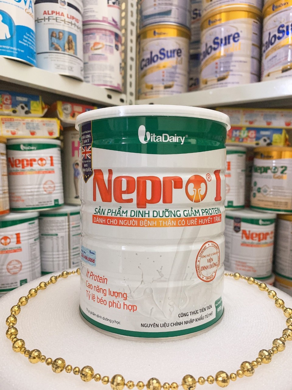Sữa Nepro 1 900g (Dinh Dưỡng Tối Ưu Cho Bệnh Nhân Suy Thận)