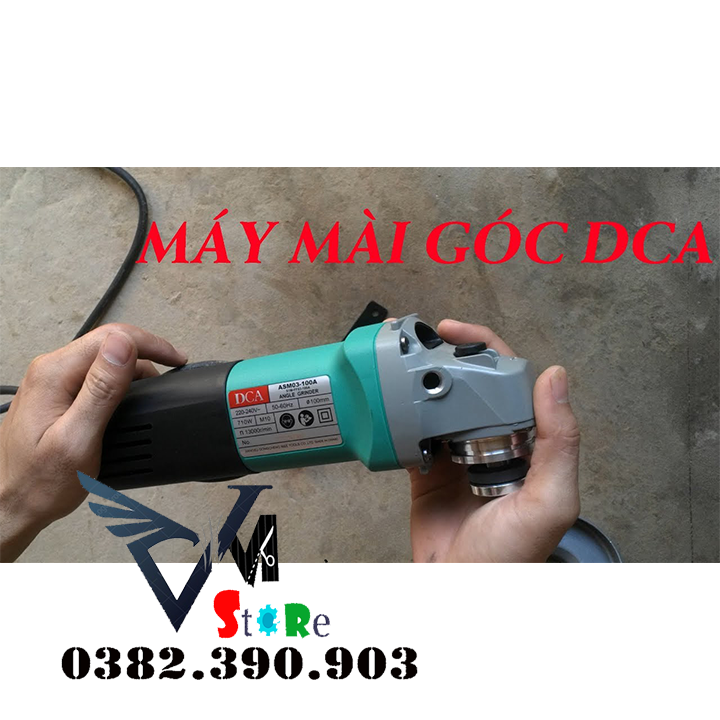 Máy mài góc - máy mài góc 540w dca asm100a - 540w hàng cty