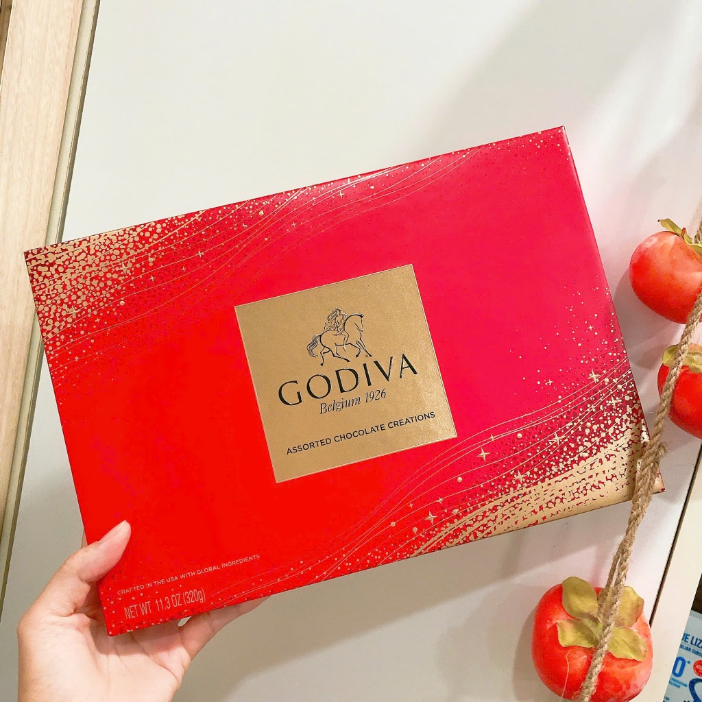 Socola tổng hợp Godiva Belgium 1926 Assorted Chocolate 320g