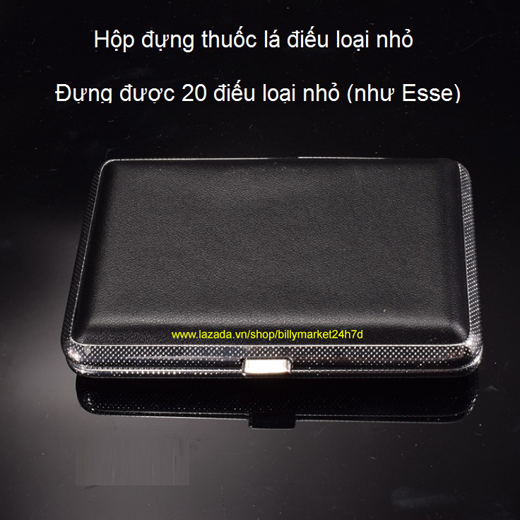 Hộp đựng thuoc lá bỏ túi Billy Ophone loại dài 11cm dùng đựng điếu Esse Slim - Nhỏ dài