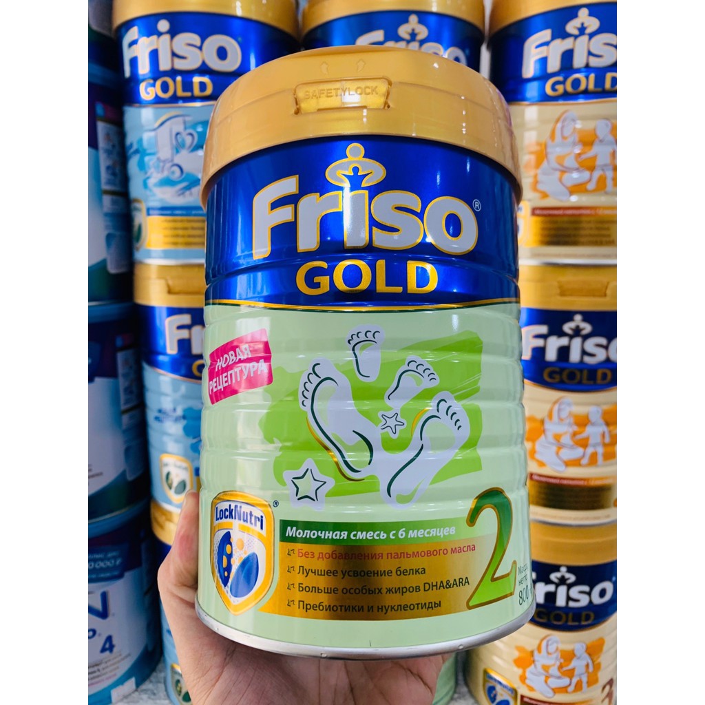 [HCM]Sữa bột Friso Nga số 2 800g