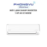 Máy lạnh Sharp Inverter 1 HP AH-X10DEW - Bảo hành 24 tháng