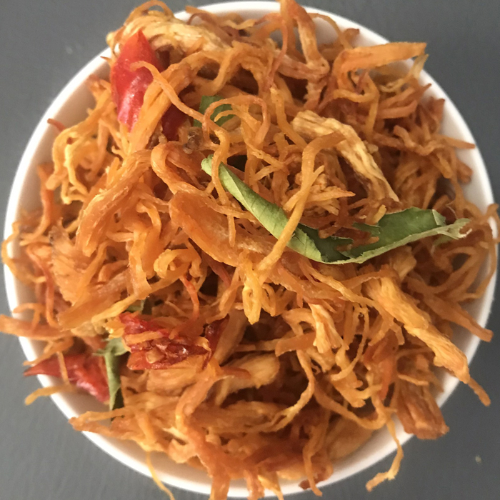 Khô gà lá chanh thượng hạng thơm dai / Tiết kiệm, tiện lợi 2 Kg - EnterFood