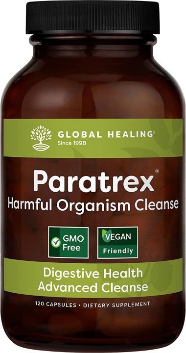 (HÀNG CHUẨN)Tẩy ký sinh trùng Paratrex Global Healing 120 viên