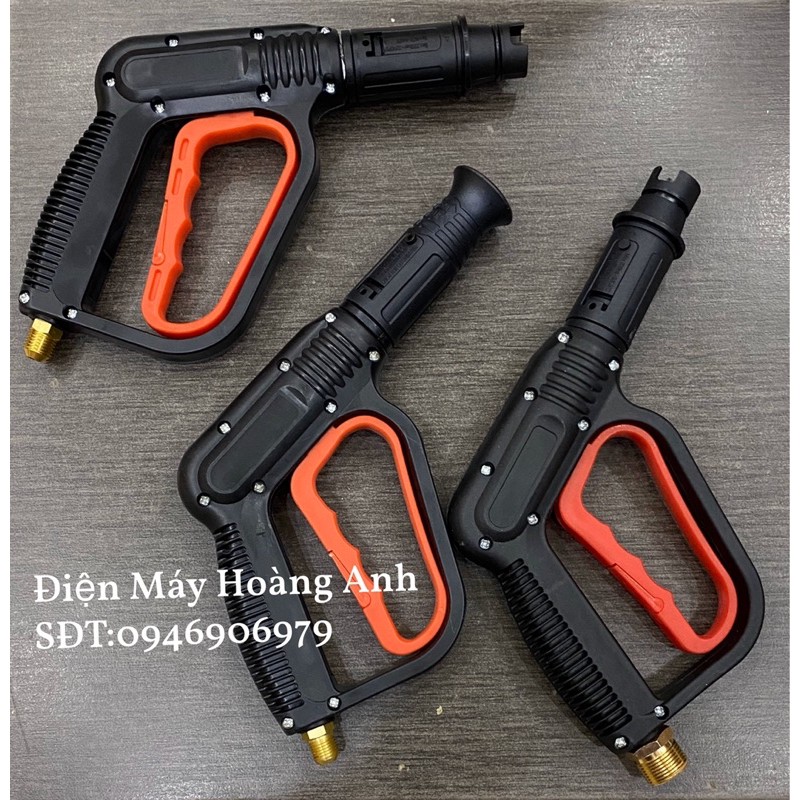 Súng rửa xe áp lực cao, súng rửa xe cho máy rửa xe ren 22mm,  súng cò đỏ