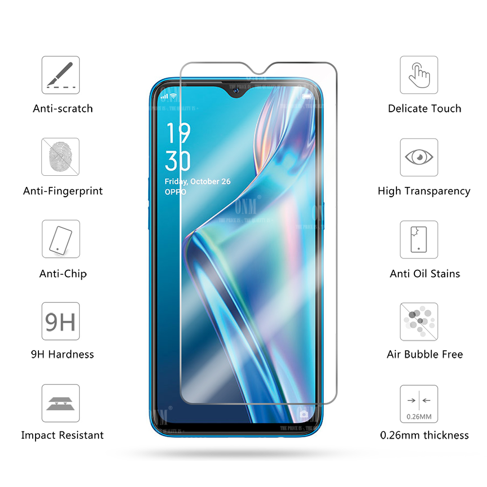 Kính cường lực Oppo A12 (Trong suốt)