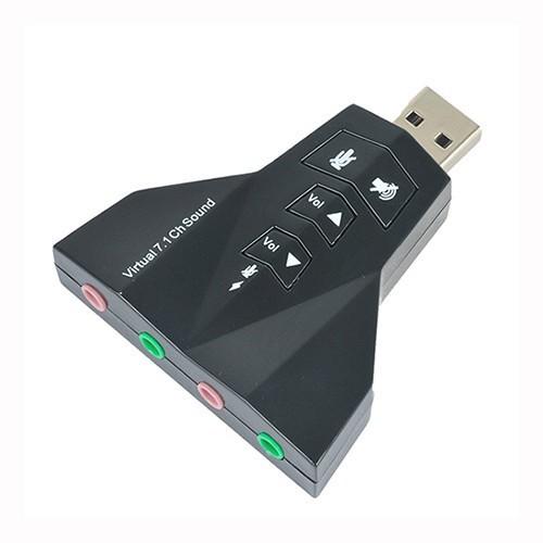 Usb ra sound 7.1 có volume hình máy bay