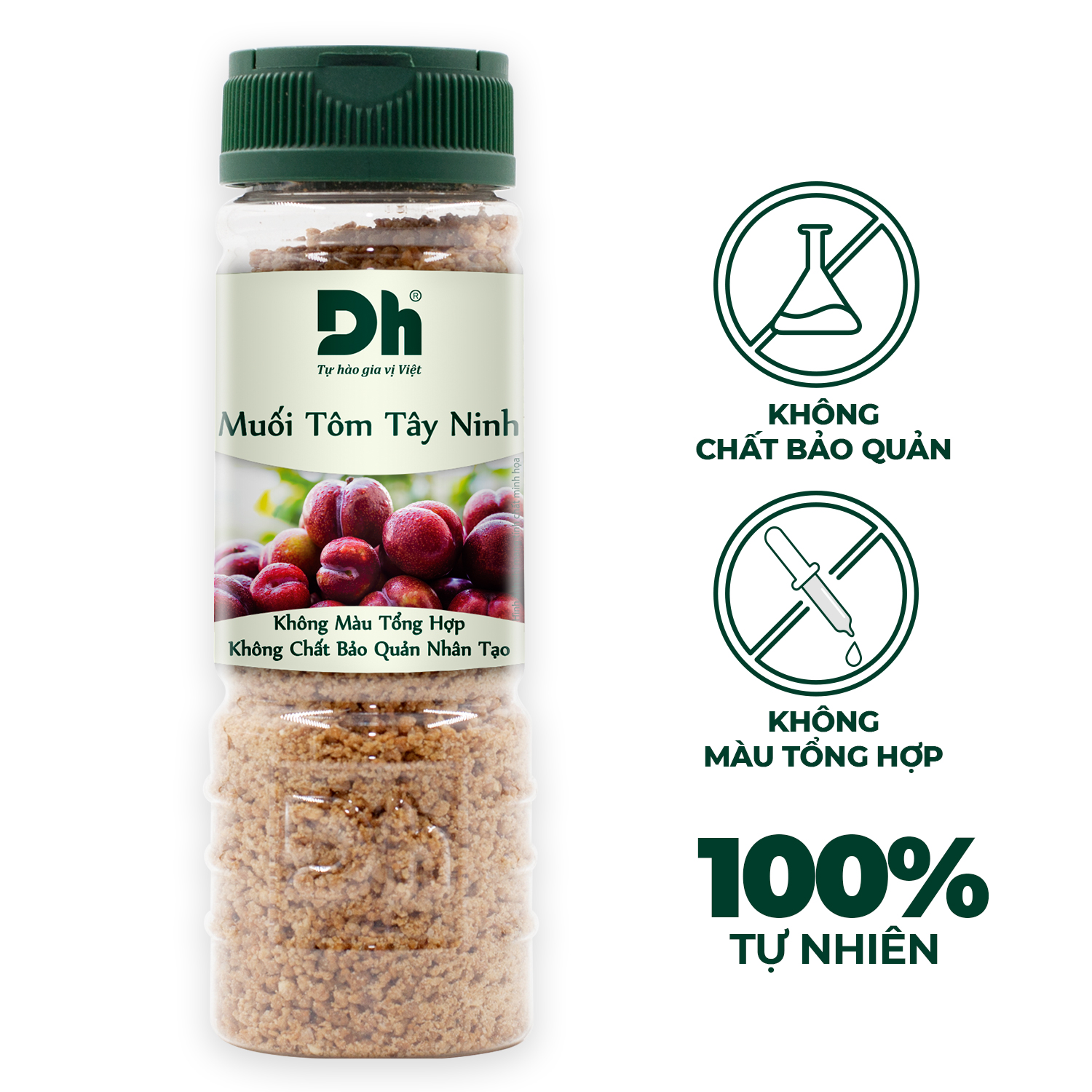 Muối tôm tây ninh 110gr dh foods