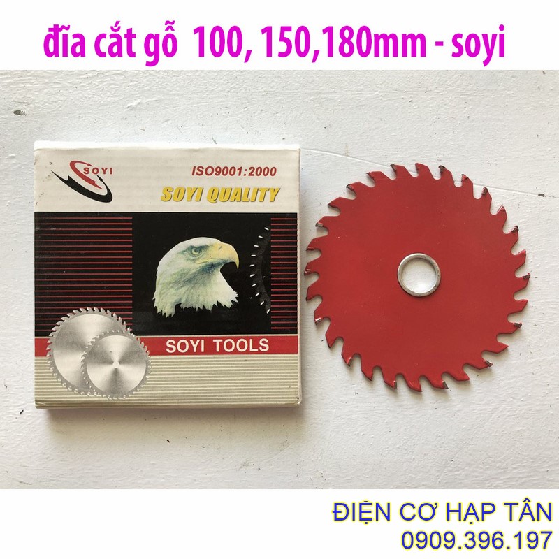 Lưỡi cắt gỗ soyi 100 150 180mm