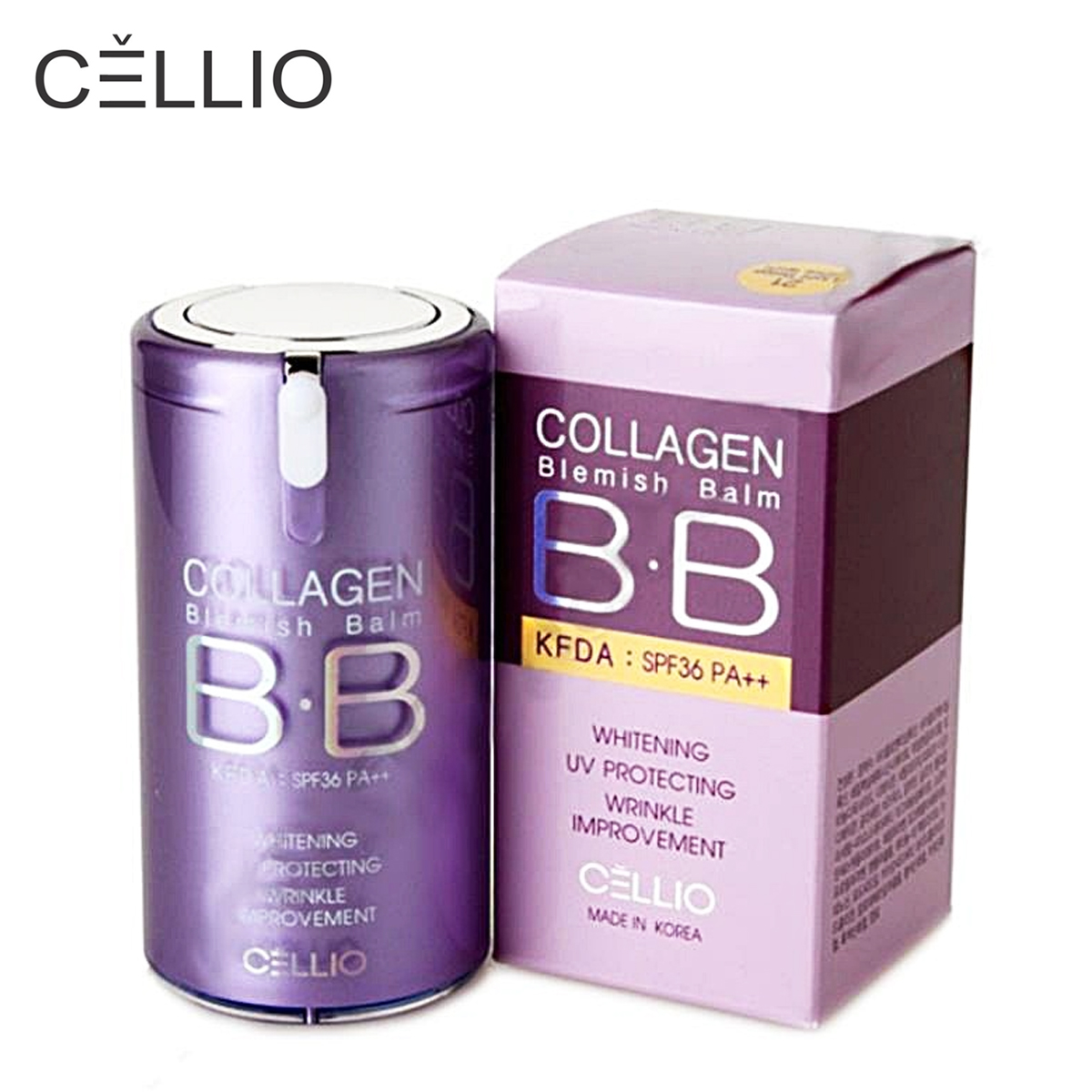 Kem nền bb collagen blemish balm cellio 40 gram