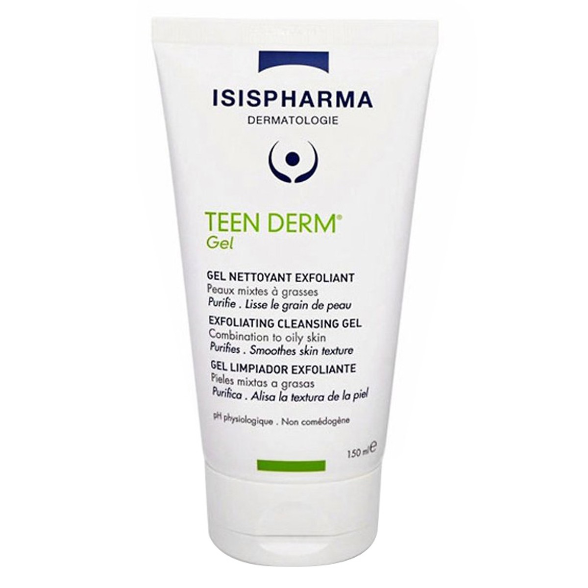 Teen derm gel - gel rửa mặt da thường giảm nhờn mụn
