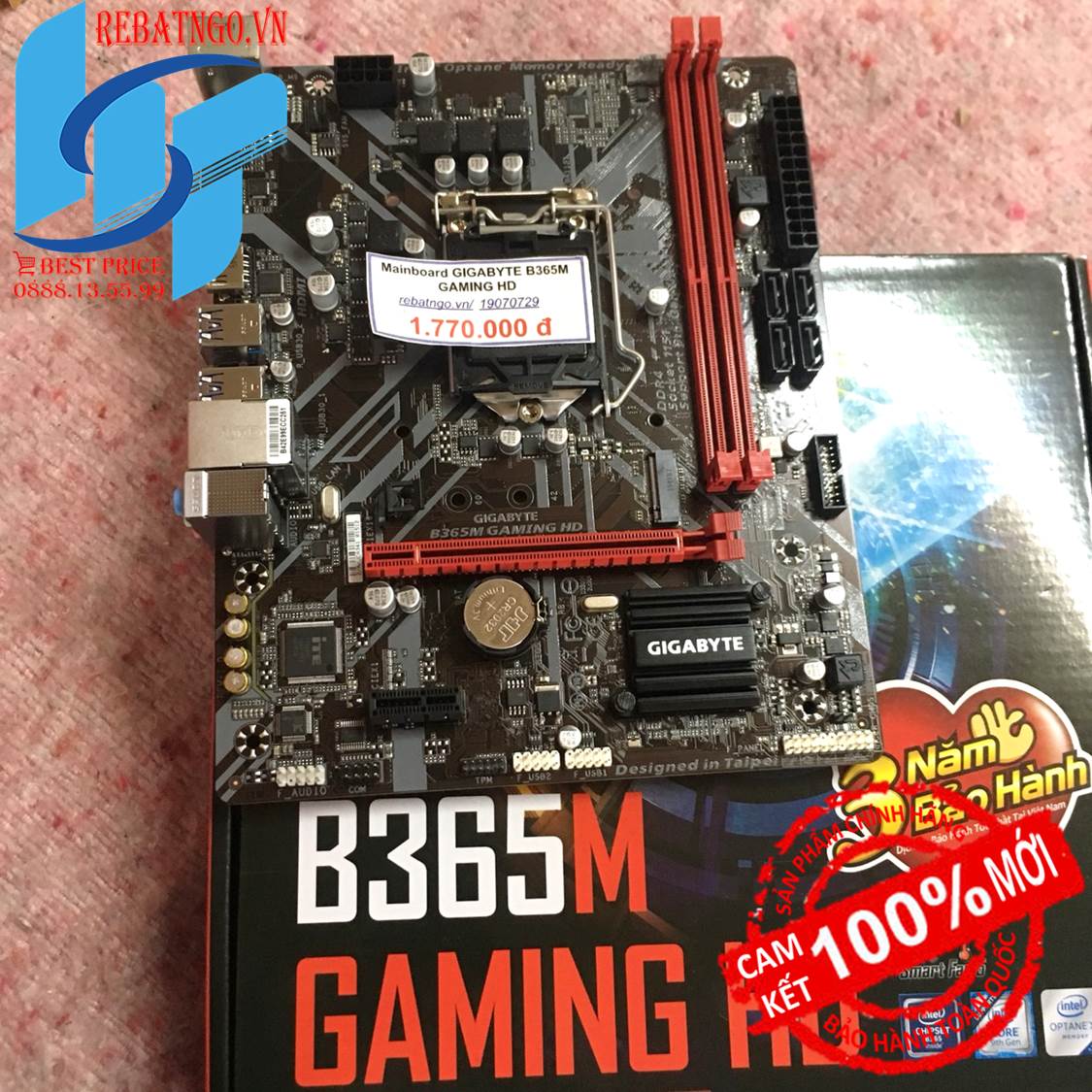 Mainboard GIGABYTE B365M GAMING HD