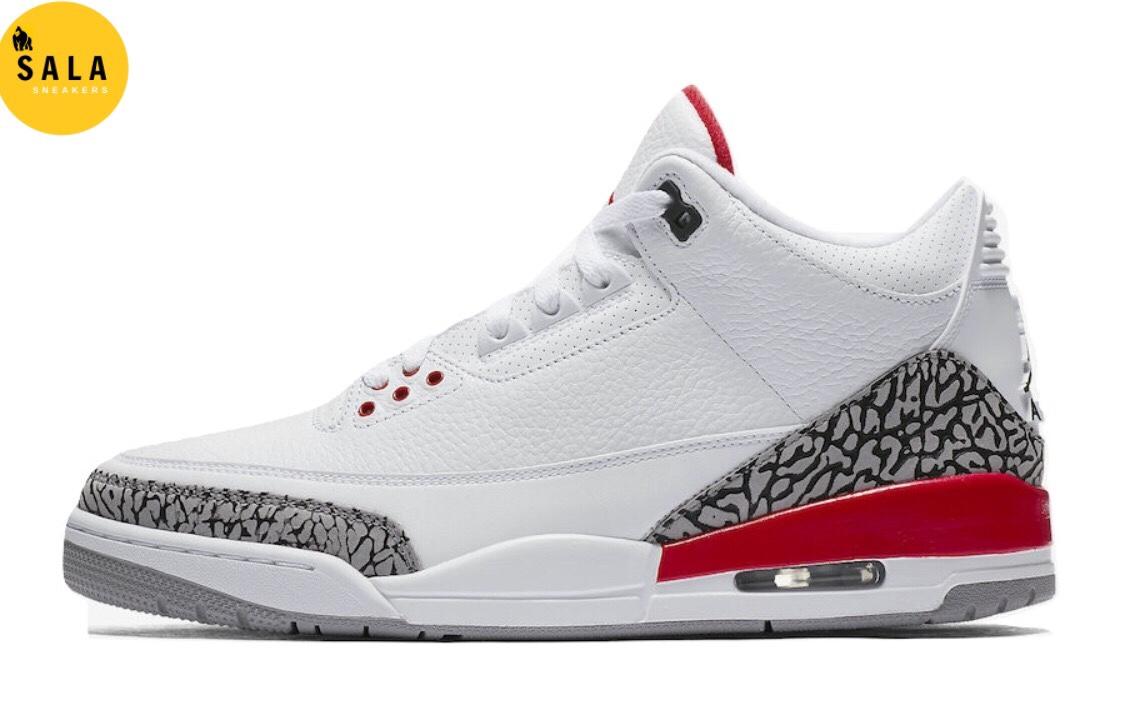 Giày Jordan 3 Katrina Trắng