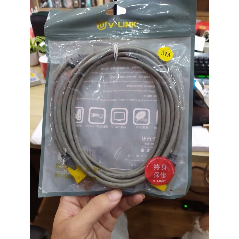 Dây cáp USB 3m nối tín hiệu nối máy tính với máy in