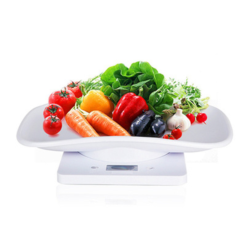 Cân điện tử nhà bếp đơn vị từ 1g đến 10kg có khay cân đồ rộng AH1212