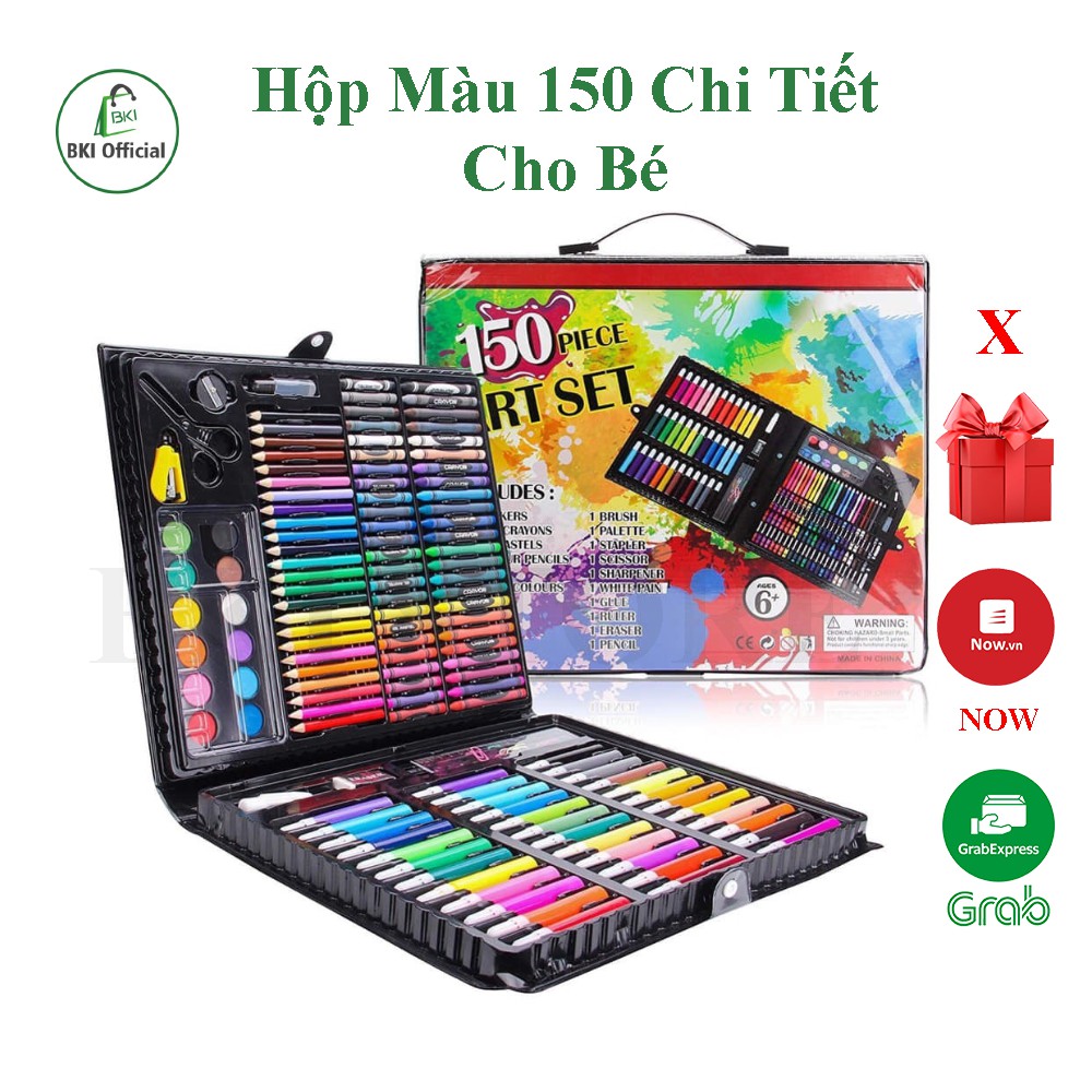 bộ bút màu 150 món cho bé giá tốt Tháng 5 2023  Mua ngay  Shopee Việt Nam