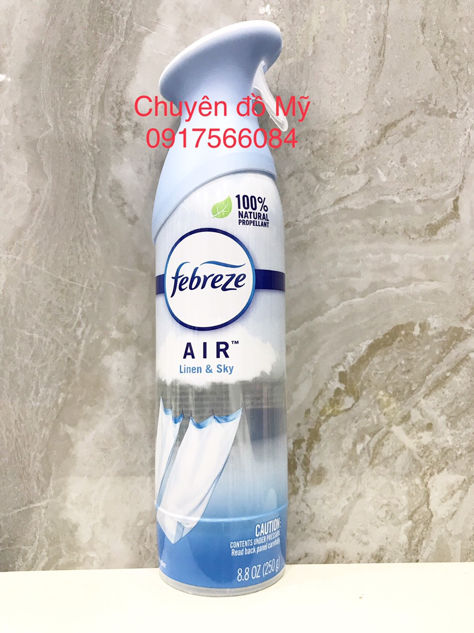 Xịt Thơm Phòng Febreze Linen Sky 250g hàng của Mỹ