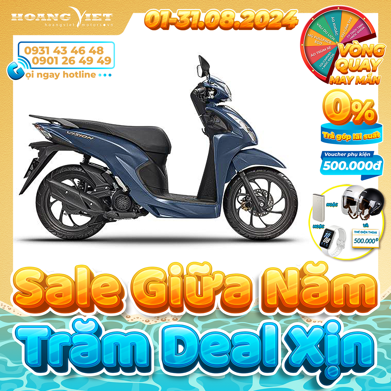 Xe máy honda vision 110cc 2023 - phiên bản đặc biệt