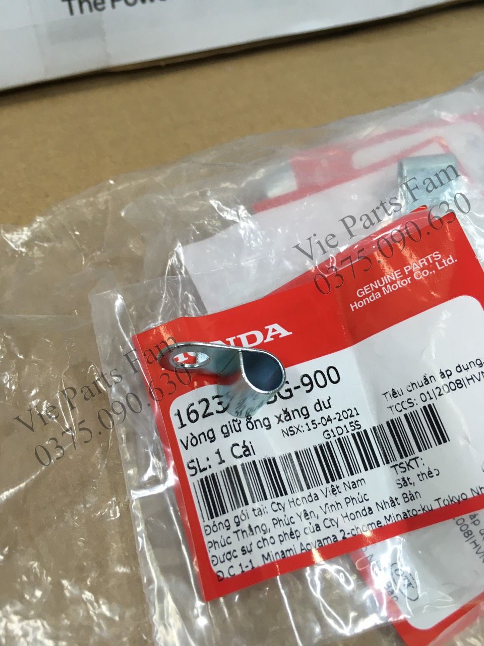 Kẹp ống xăng dư xe Honda, hàng din Honda
