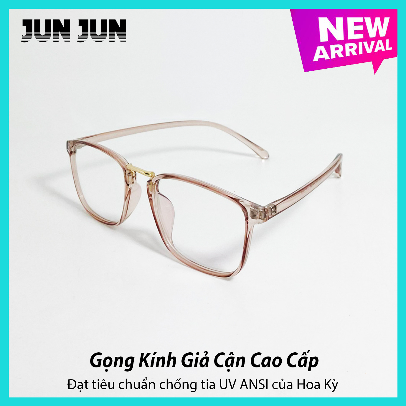[Kính cận xịn] Gọng kính cận không độ Hàn Quốc cao cấp- Kính gọng dẻo dành cho cả nam và nữ GD210