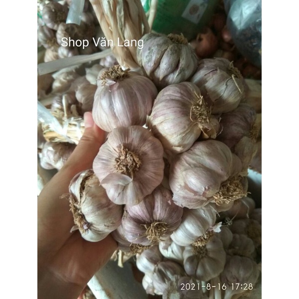 [Free Ship] - 500g tỏi ta khô chắc củ siêu thơm - tỏi tía loại 1