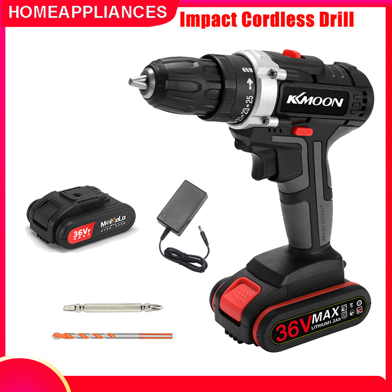 Máy khoan điện 36Vf Máy khoan Máy khoan pin không chổi than đa năng cao cấp 36VF
