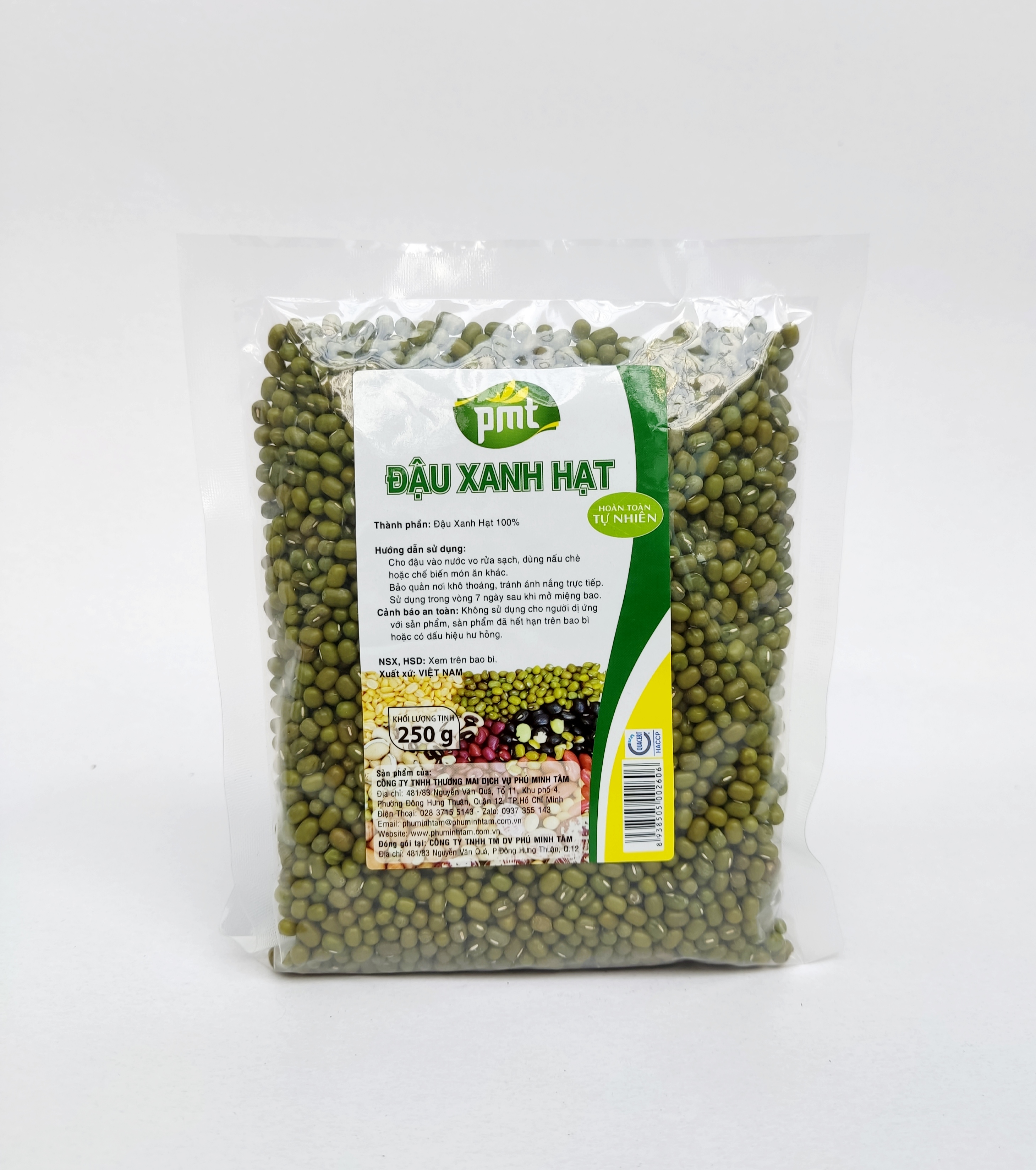 Đậu xanh hạt phú minh tâm 450gr