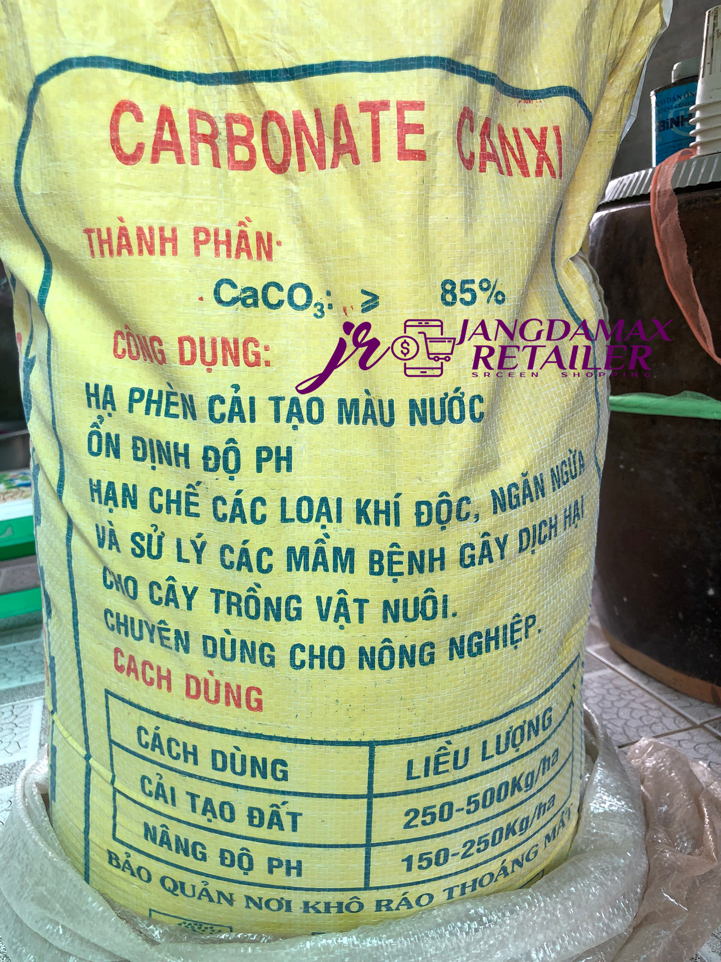 Bột đá vôi caco3 - 1kg