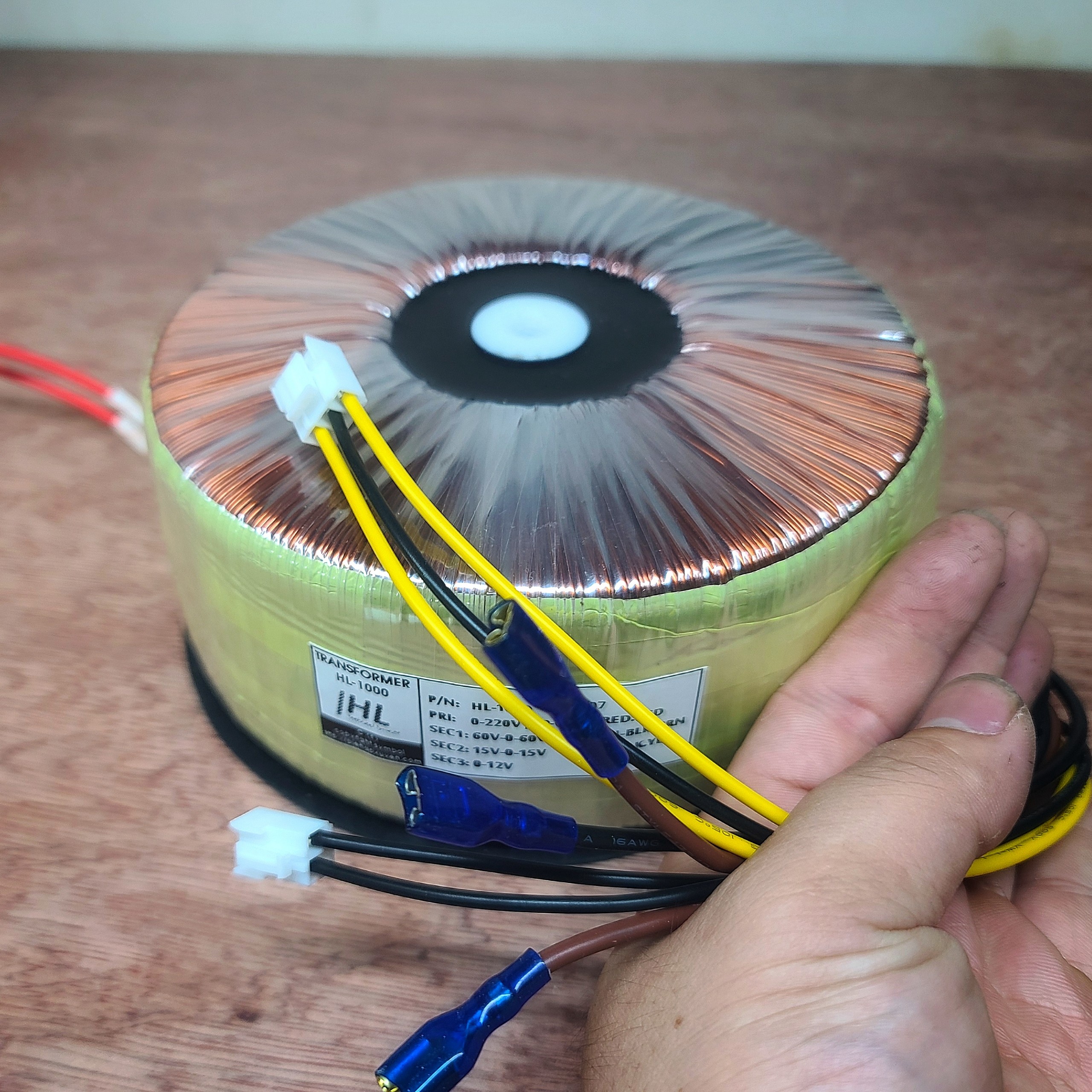 1000w / biến áp xuyến cục đẩy công suất 60v đôi 1000w bằng dây đồng 100%