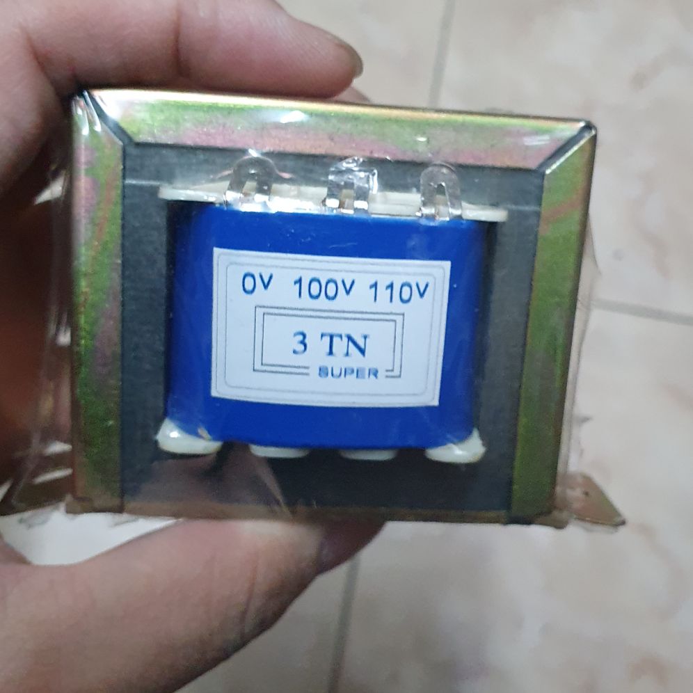 Biến áp 3a đổi điện 220v ra 100v 110v