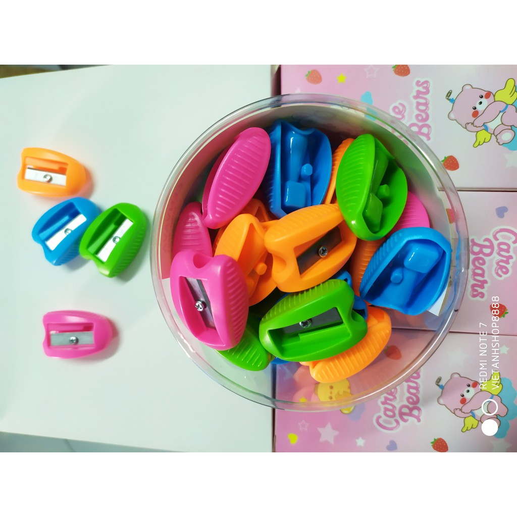 Gọt bút chì chuốt chì gỗ nhiều màu Mini Cenvava 0801