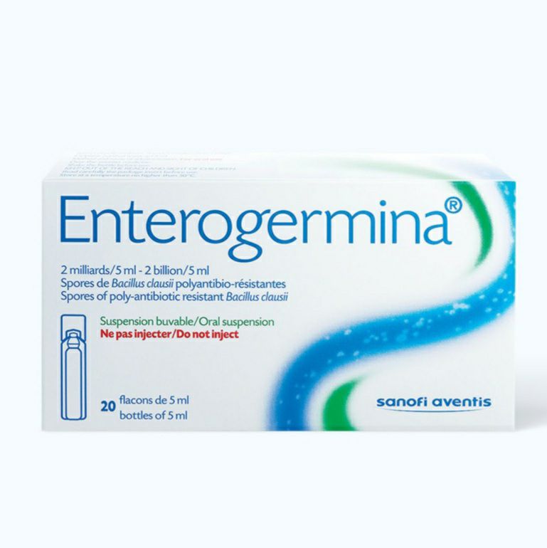 Men vi sinh Enterogermina hộp 20 ống