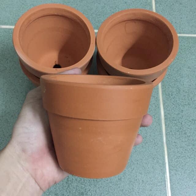Chậu đất nung 9cm