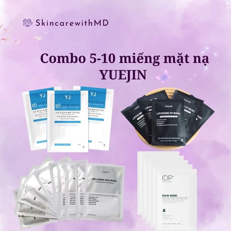 (Mẫu mới) Mặt nạ Yuejin cấp ẩm, phục hồi da B5 YUEJIN 25ml
