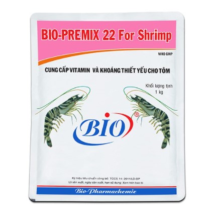 [ Hàng Chính Hãng]  BIO- PREMIX 22 FOR FISH dinh dưỡng cho tôm cá
