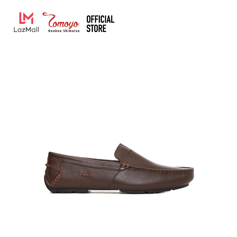 Giày penny loafer george tomoyo da bò đế âm tmn06102