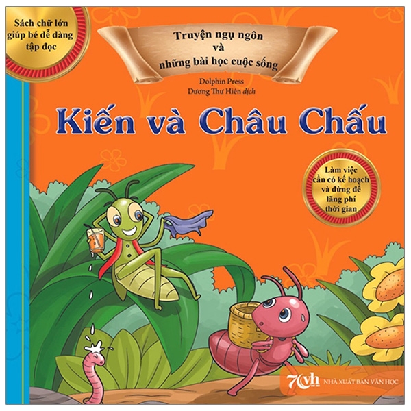 Fahasa - truyện ngụ ngôn và những bài học cuộc sống - kiến và châu chấu