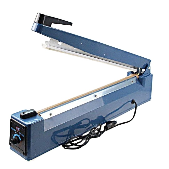 Máy hàn túi nilon dập tay Impulse Sealer PFS-400, cỡ lớn chắc chăn dễ dàng sử dụng, bảo hành 3 tháng