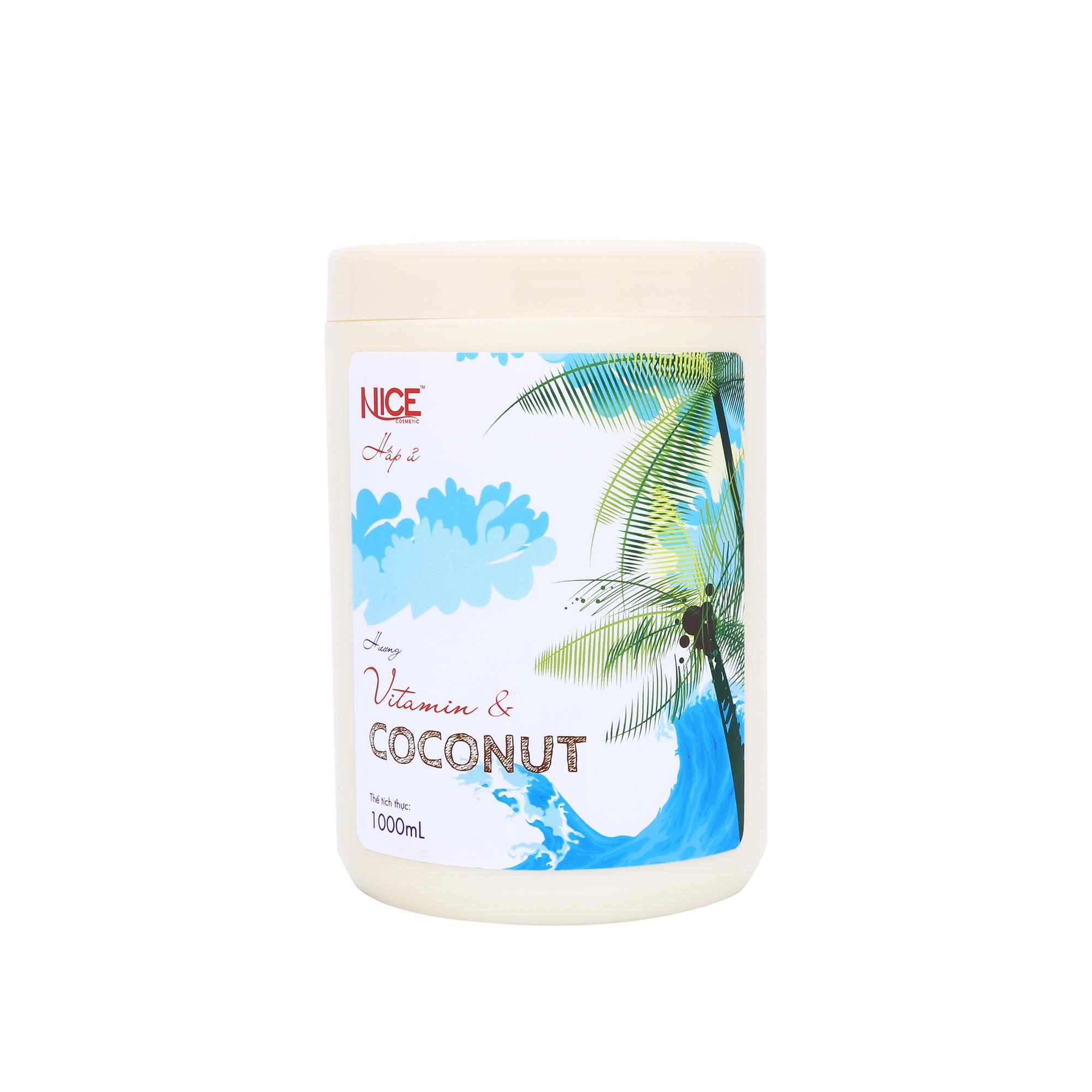 Hấp ủ tóc tinh dầu dừa nice 1000ml