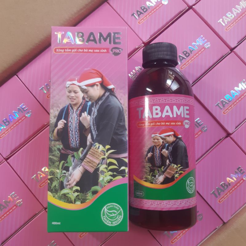 Thảo dược xông tắm mẹ tabame 400ml