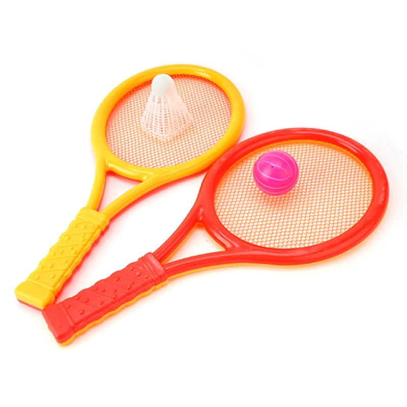Video thật Bộ Vợt Cầu lông Bóng bàn Tennis siêu nhẹ đồ chơi nhựa mini cho
